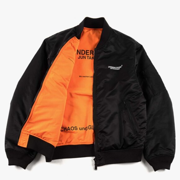 BNWT AW20 UNDERCOVER FALLEN MAN REVERSIBLE BOMBER JACKET 1 - Picture 13 of 15